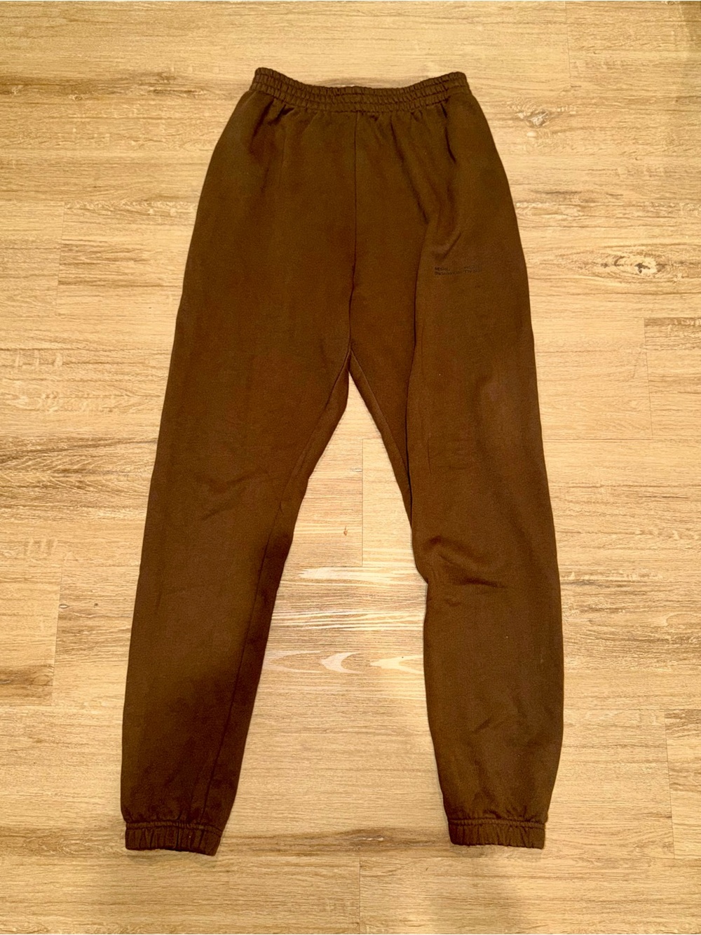 Meshki | Meshki Brown Wide Leg Sweatpants